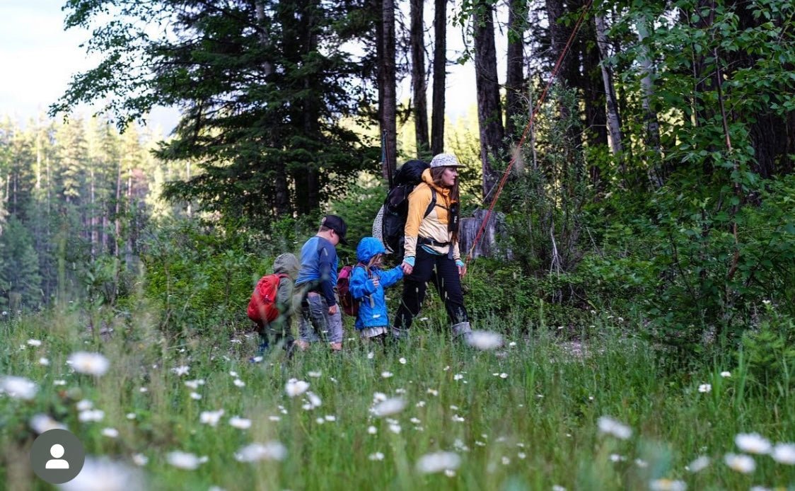 Fishe ambassador Morgan Pierce fly fishing and raising her children outdoors