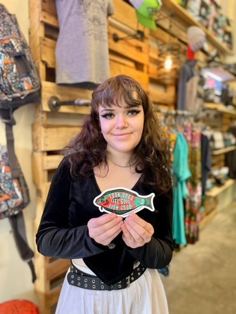 Anchorage artist Gigi Droop featured by Fishe