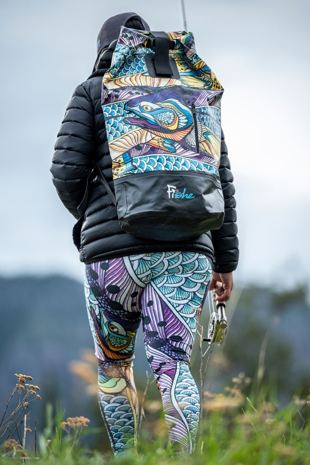 Kaleido King Backpack Dry Bag featured in the Waterproof Fishing Backpacks collection