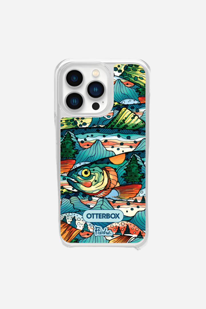 OtterBox Symmetry Series Clear for MagSafe x Fishe Mt. Cutty Phone Case - FisheWear