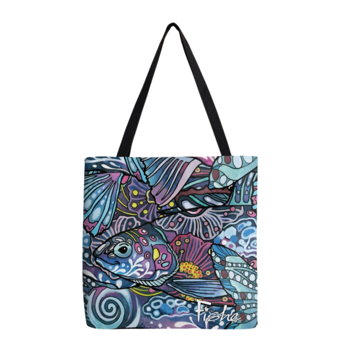 Enchanted Grayling Canvas Tote