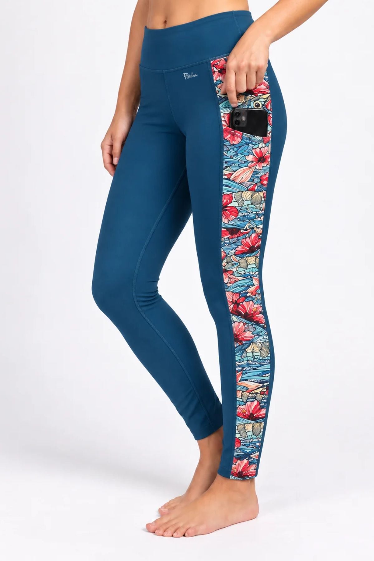 Beauty and the Bonefish Pocket Leggings