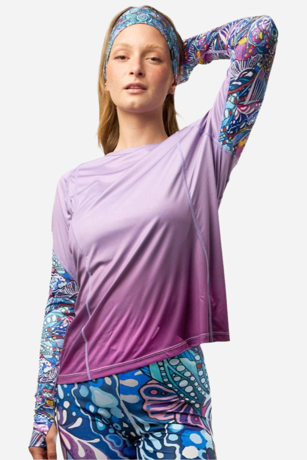 Enchanted Grayling Backcast Sunshirt | Women's Fishing Shirt | Fishe