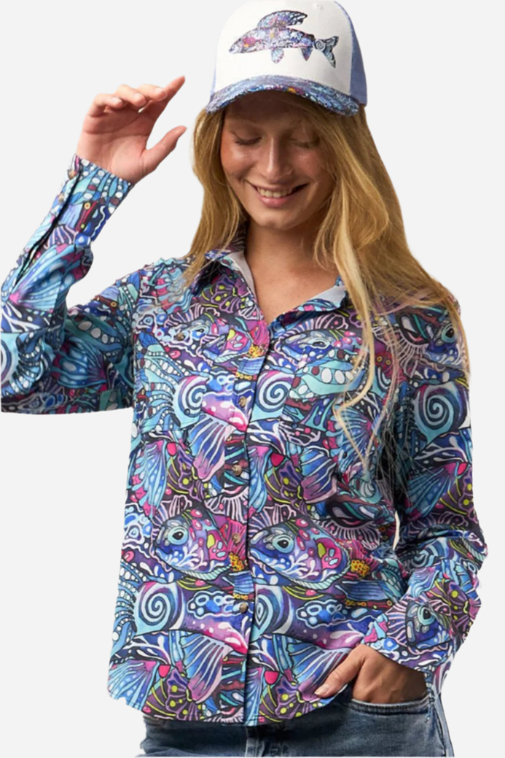 Enchanted Grayling Signature Fishing Shirt - FisheWear