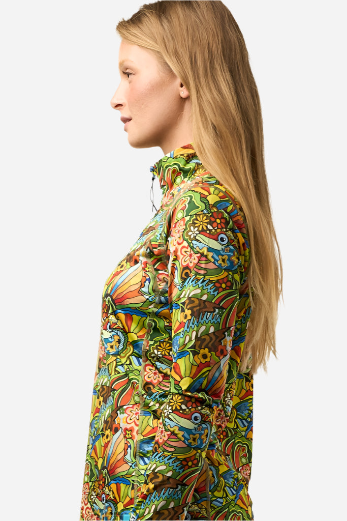 Boho Bass 1/4 Zip Sunshirt - FisheWear