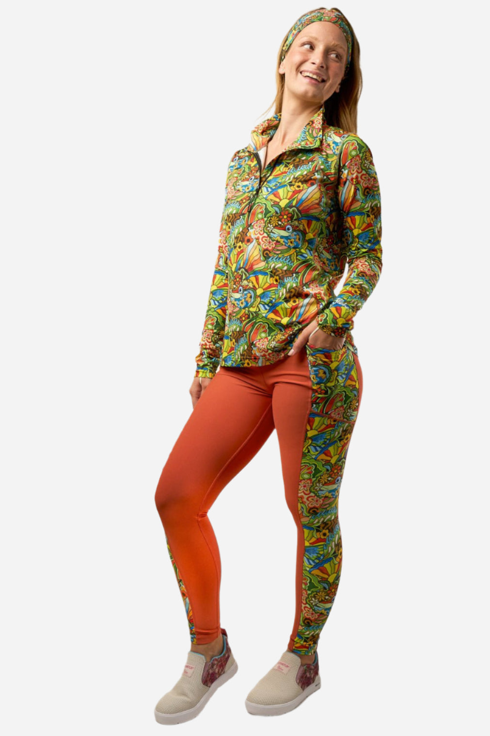 Boho Bass 1/4 Zip Sunshirt - FisheWear