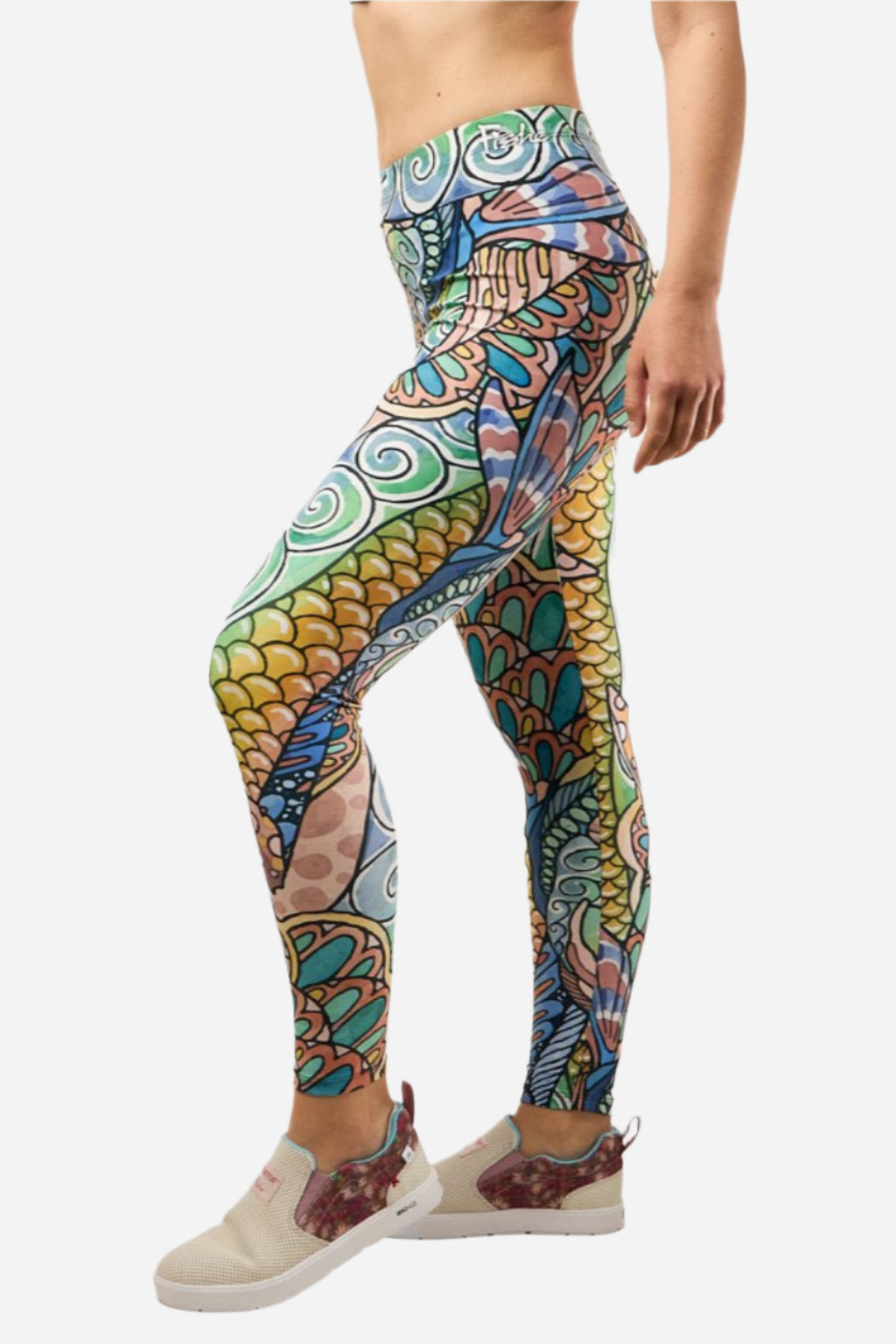 Tropical Tarpon Signature Leggings - FisheWear