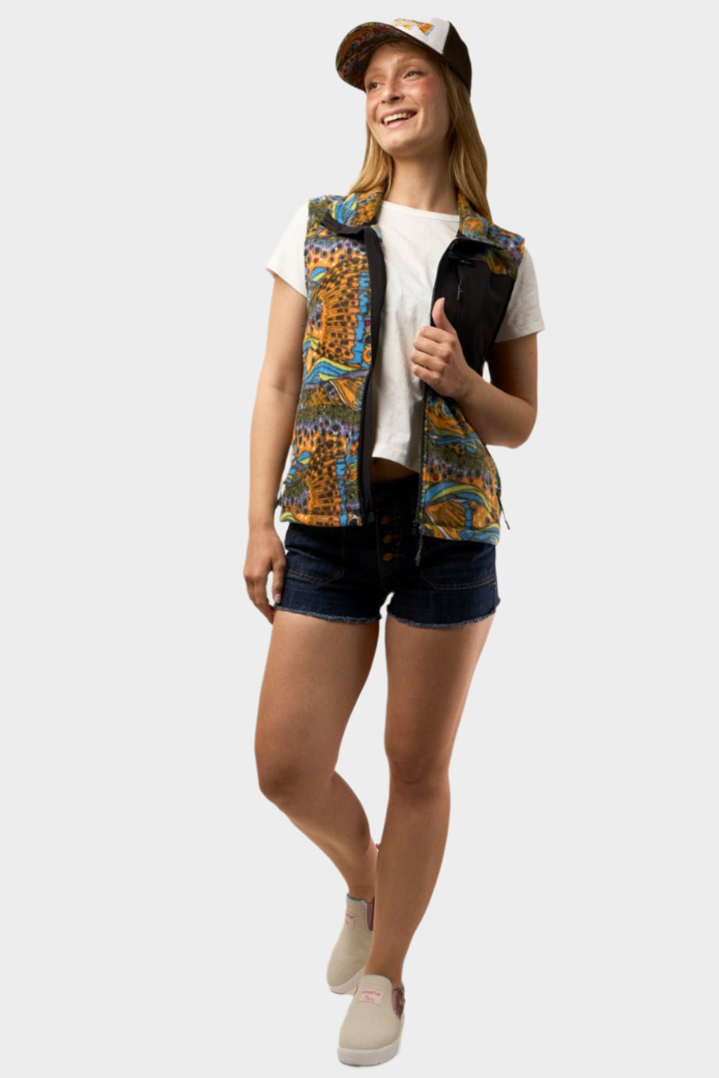 Unbound Brown Fleece Vest - FisheWear