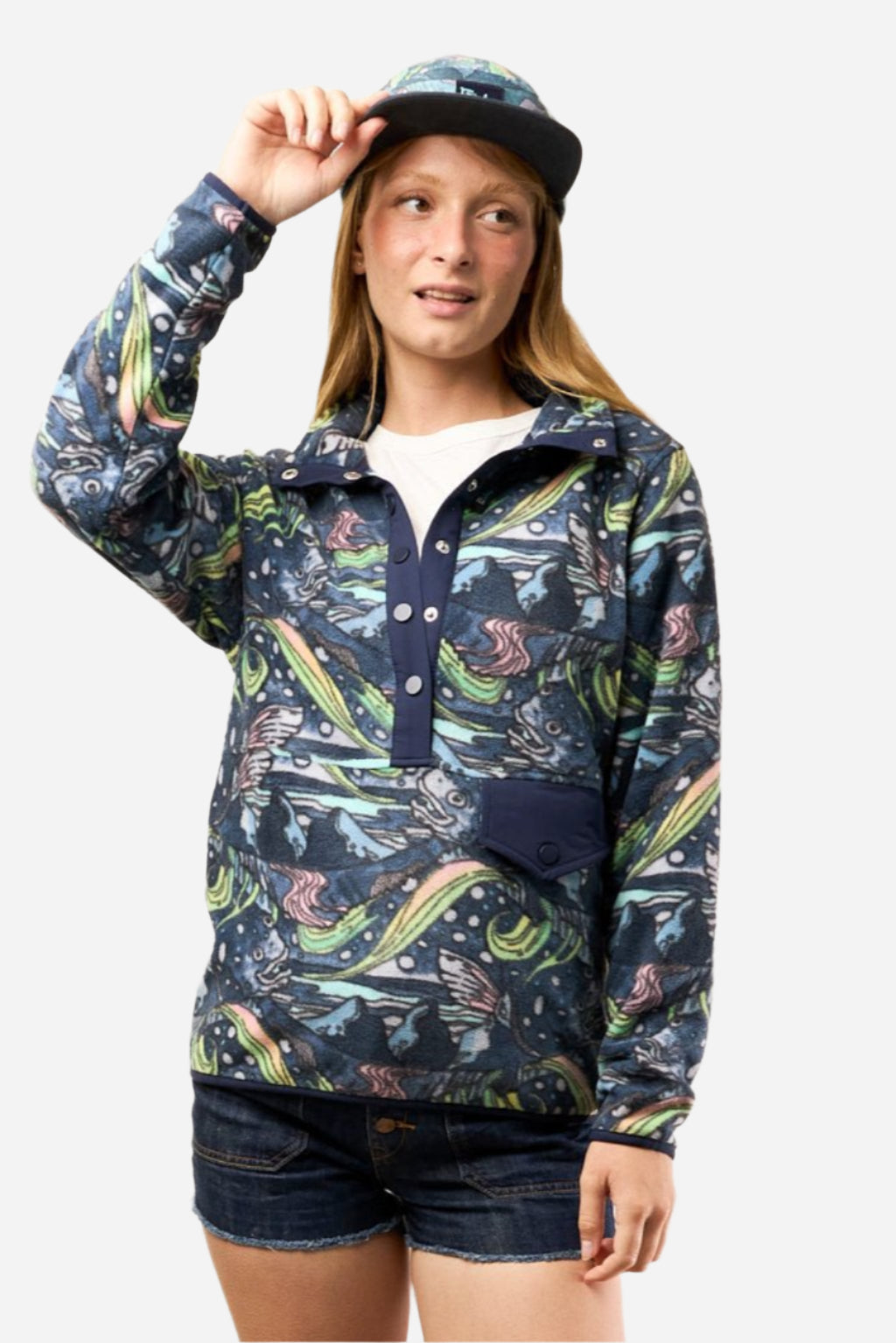 HaliBorealis Riffle Snap Fleece - FisheWear