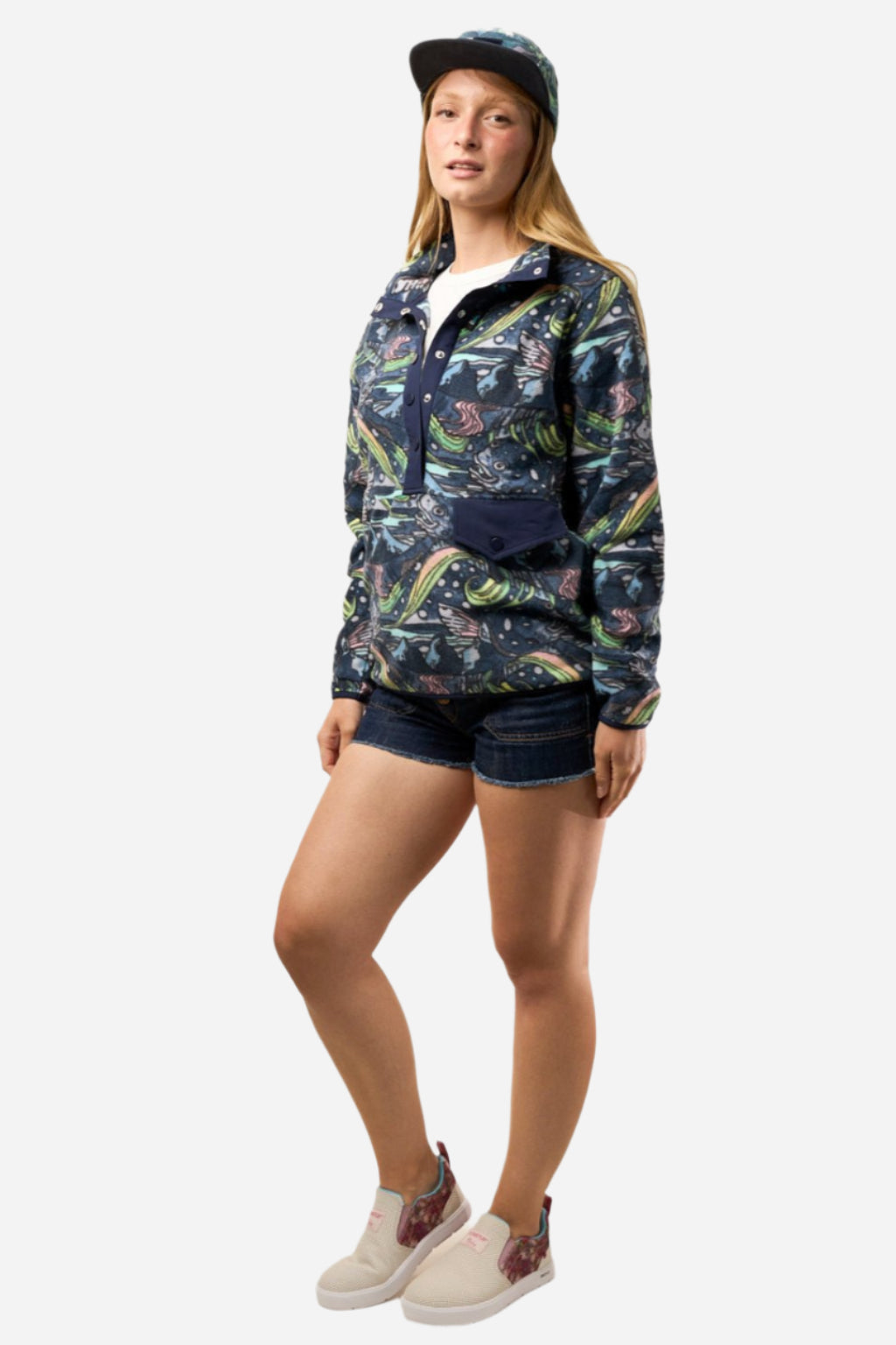 HaliBorealis Riffle Snap Fleece - FisheWear