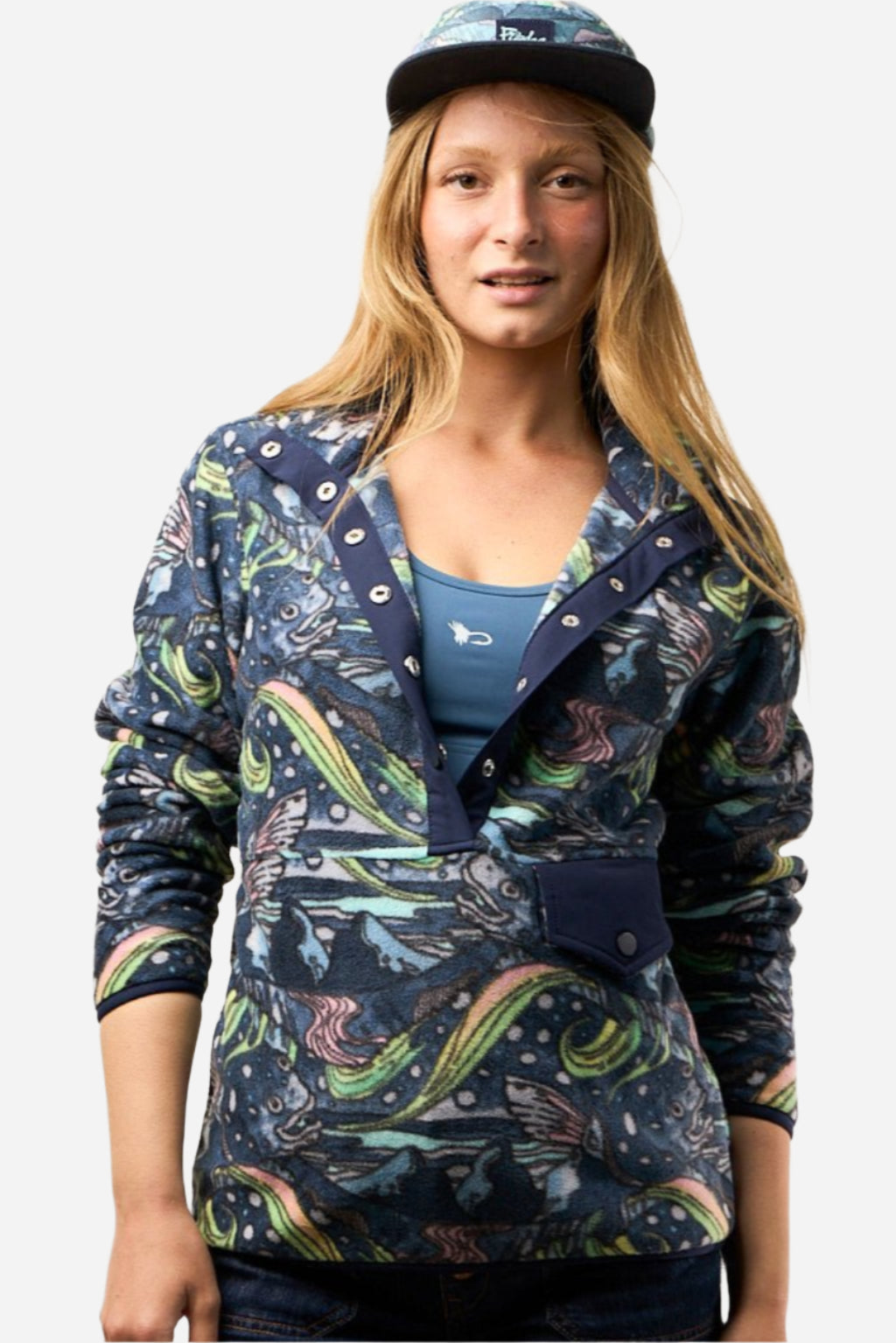 HaliBorealis Riffle Snap Fleece - FisheWear