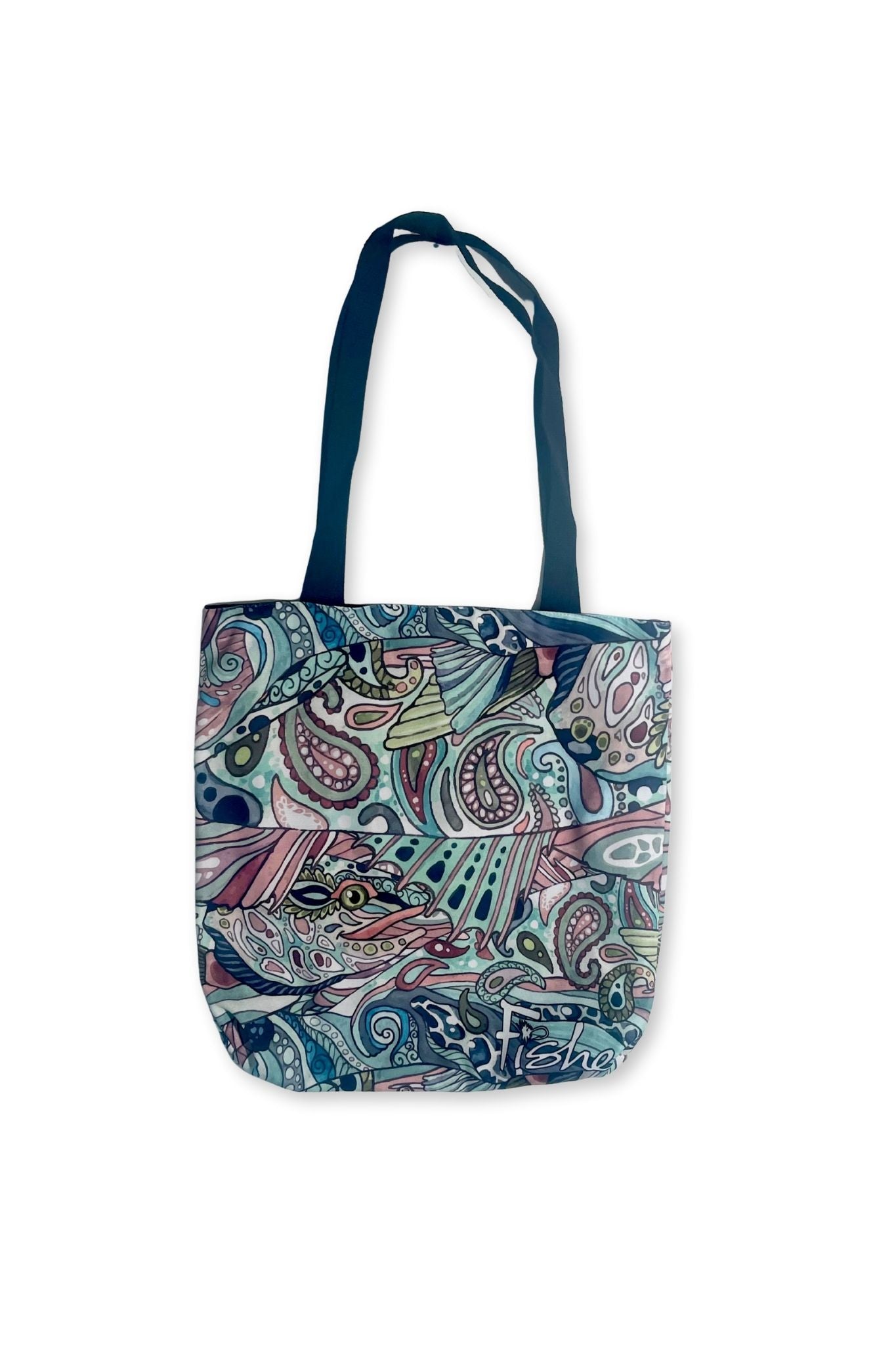 Radiant Redfish Canvas Tote