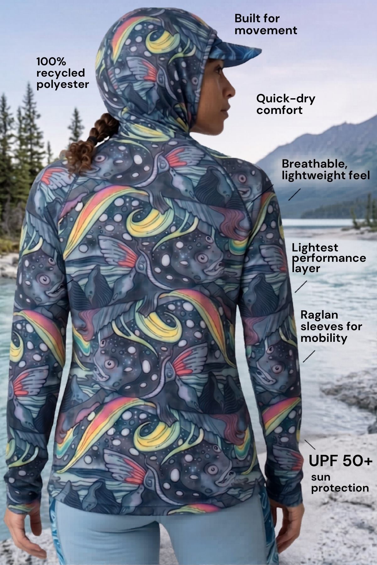 HaliBorealis Solstice Hooded Sunshirt