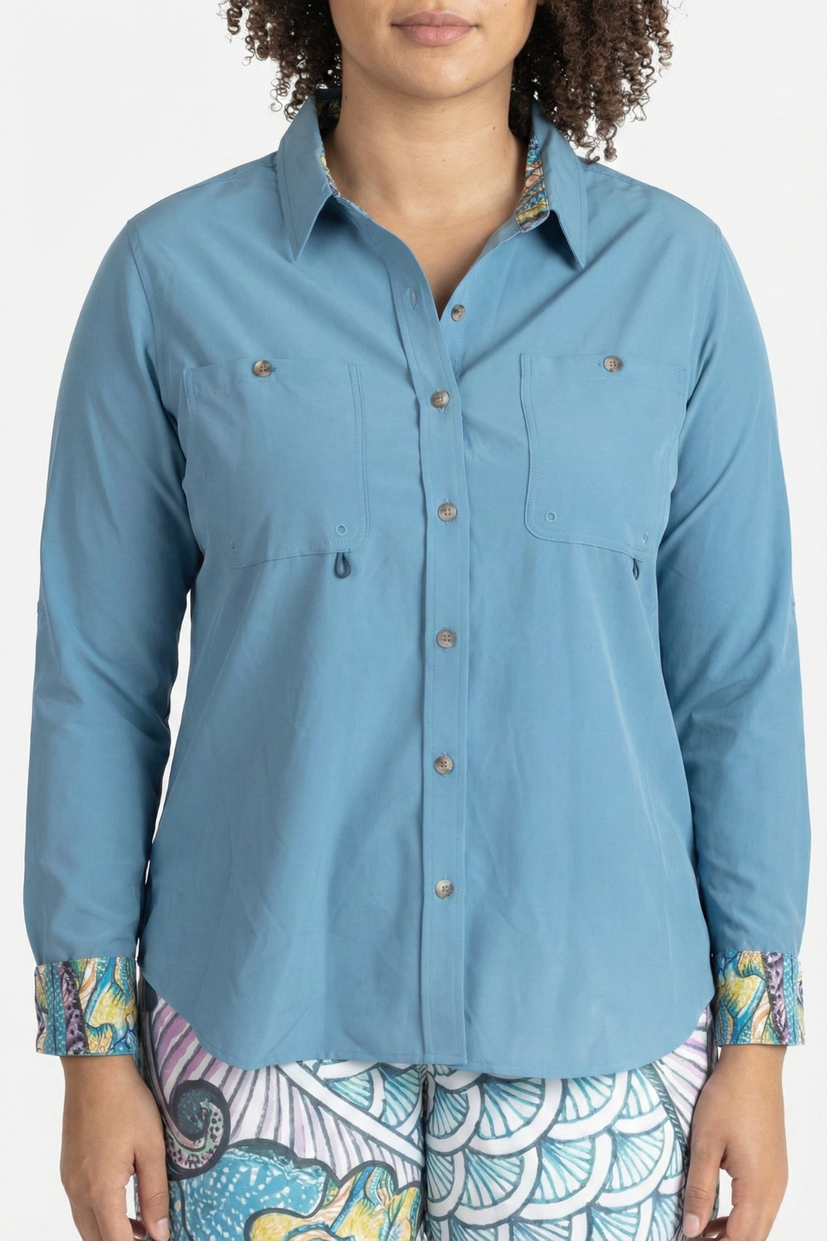 Kaleido King Signature Fishing Shirt