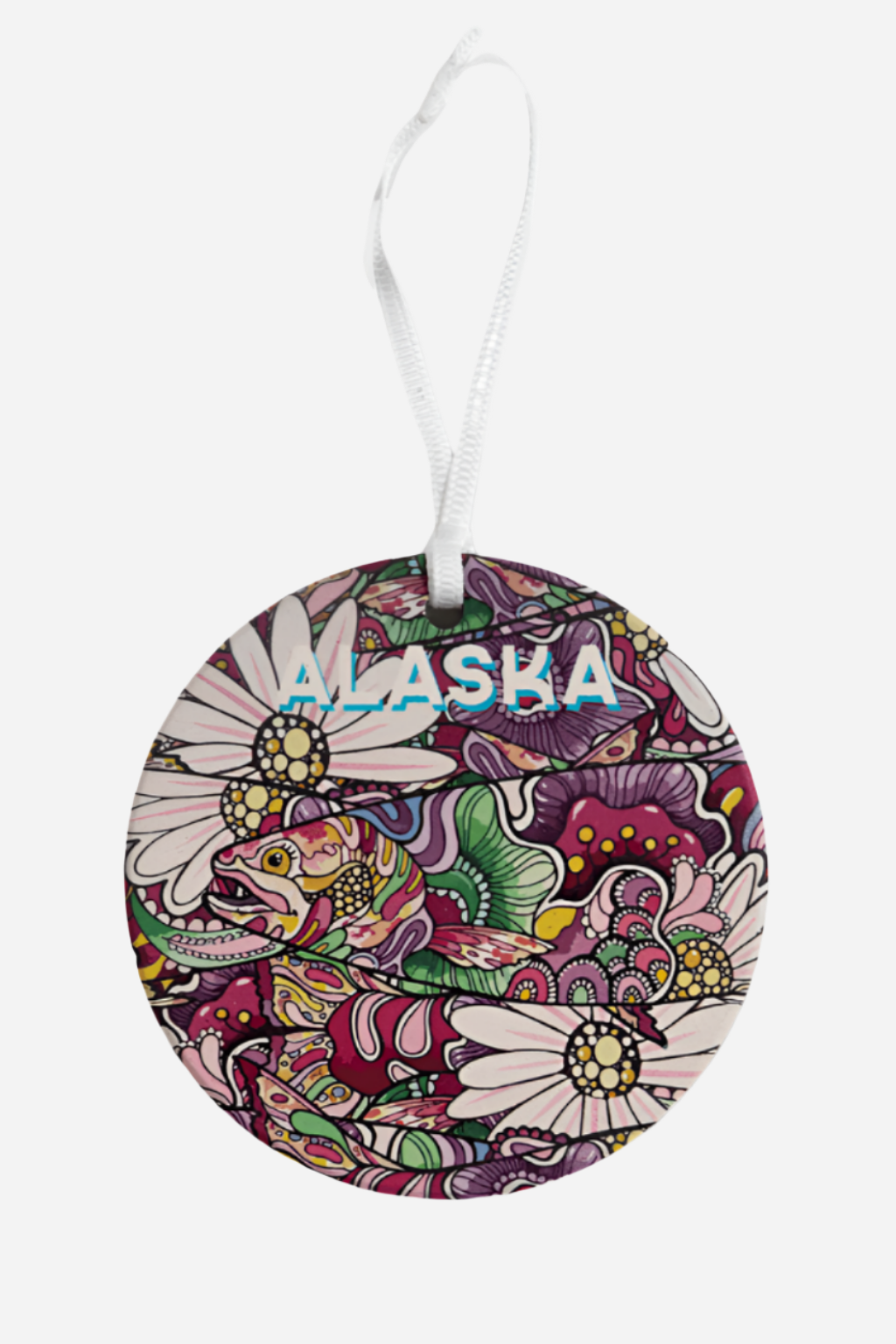 REDtro Salmon Ceramic Ornament - FisheWear