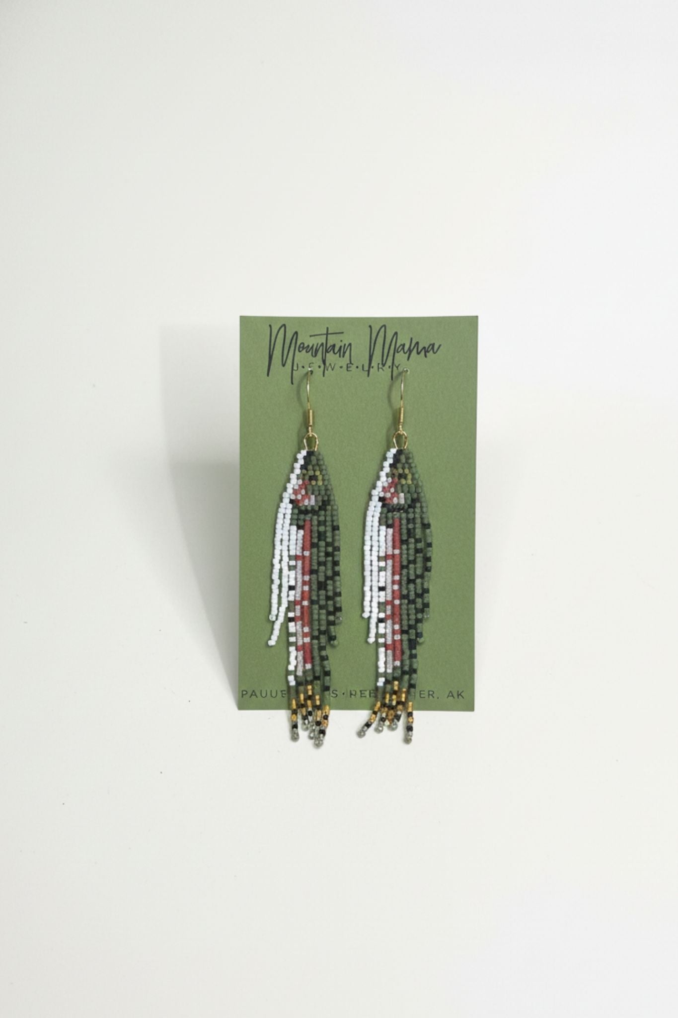 Beaded Trout Earrings - FisheWear
