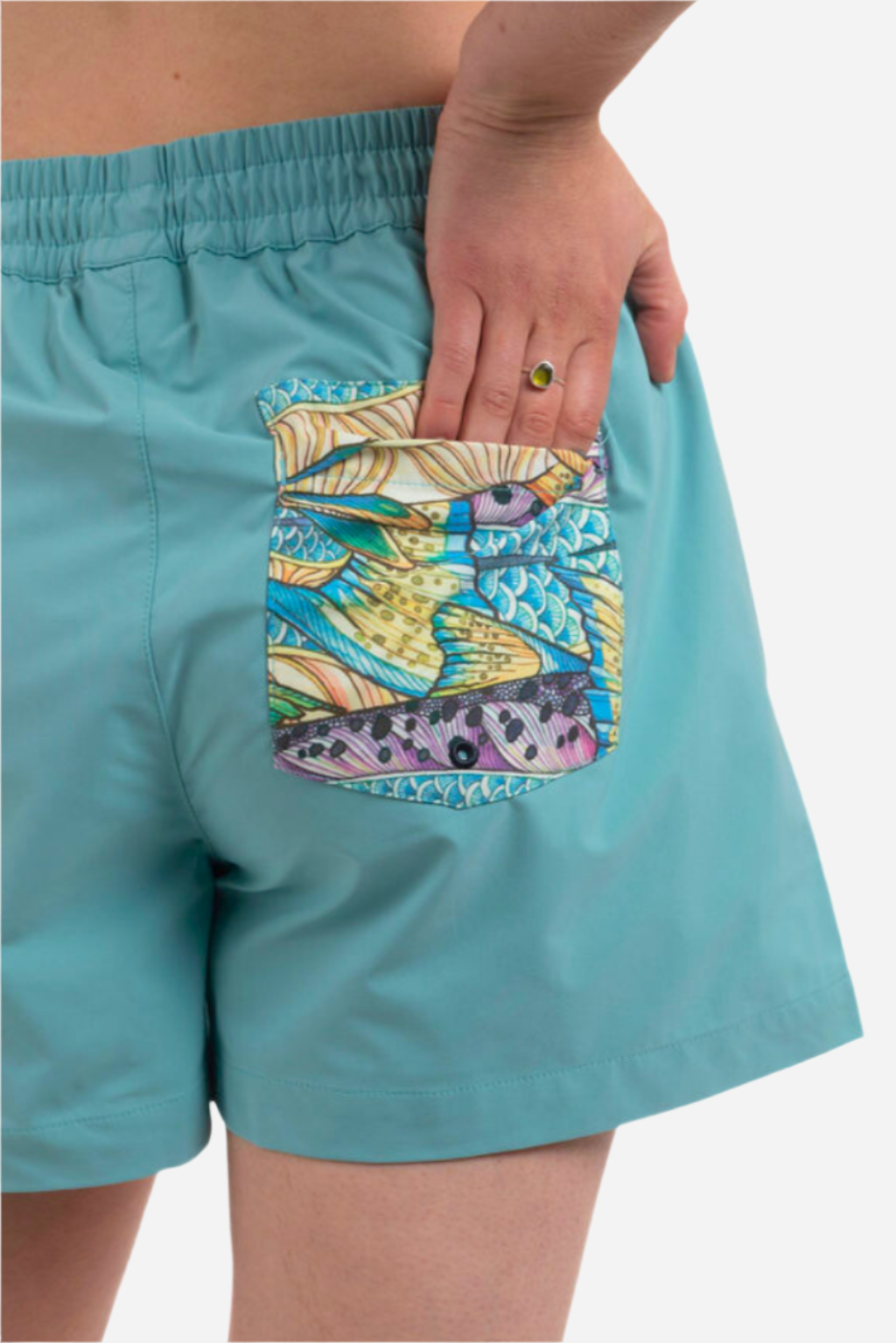 Kaleido King River Shorts