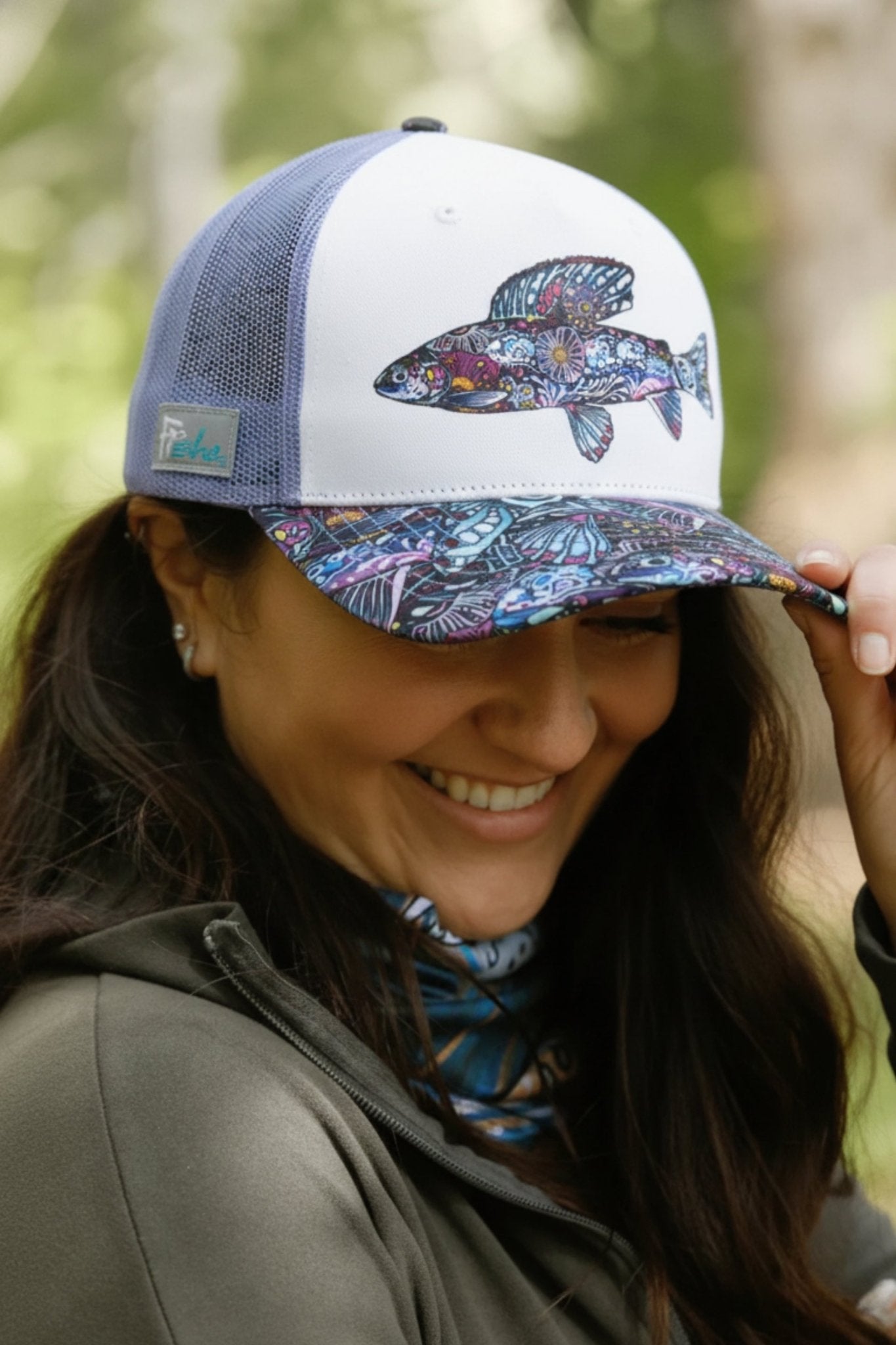 Enchanted Grayling Trucker Hat - FisheWear