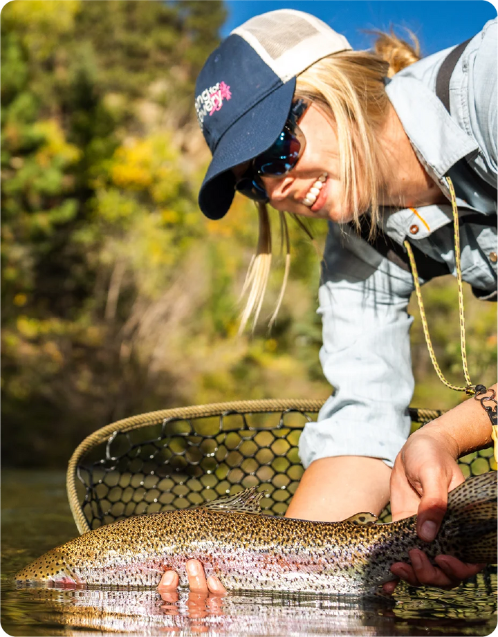 Caring for fish and waterways through responsible fly fishing