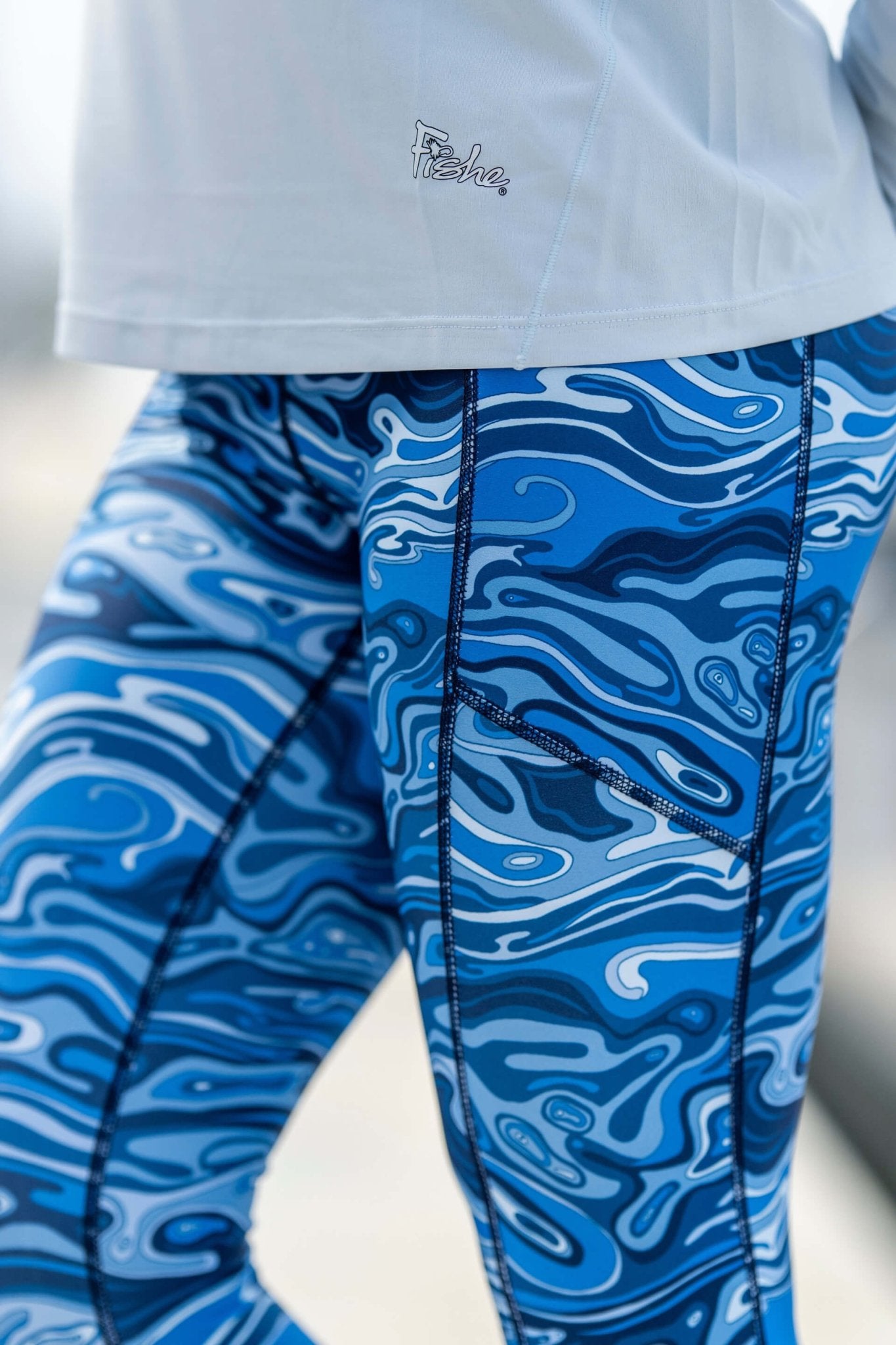 FisheWaters Pocket Capri Leggings - FisheWear