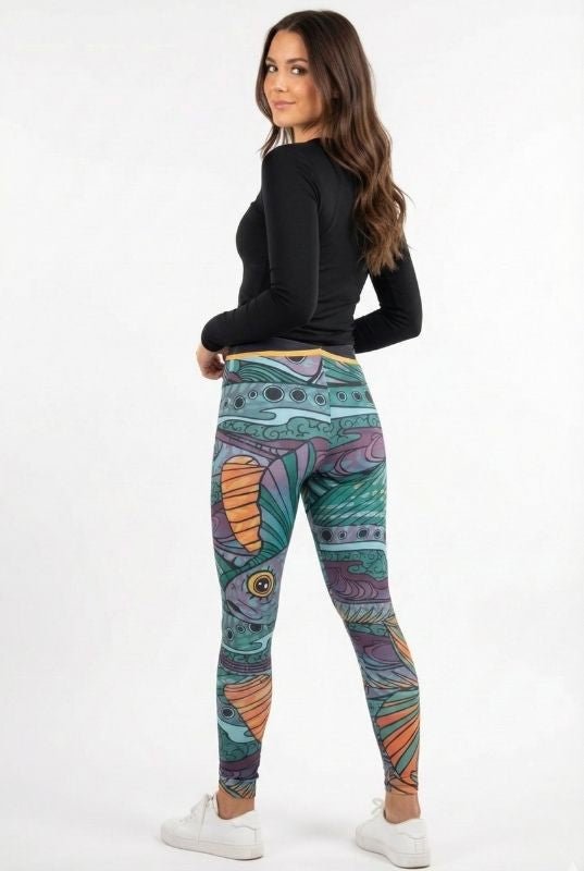 Groovy Grayling 10th Anniversary Signature Leggings - FisheWear