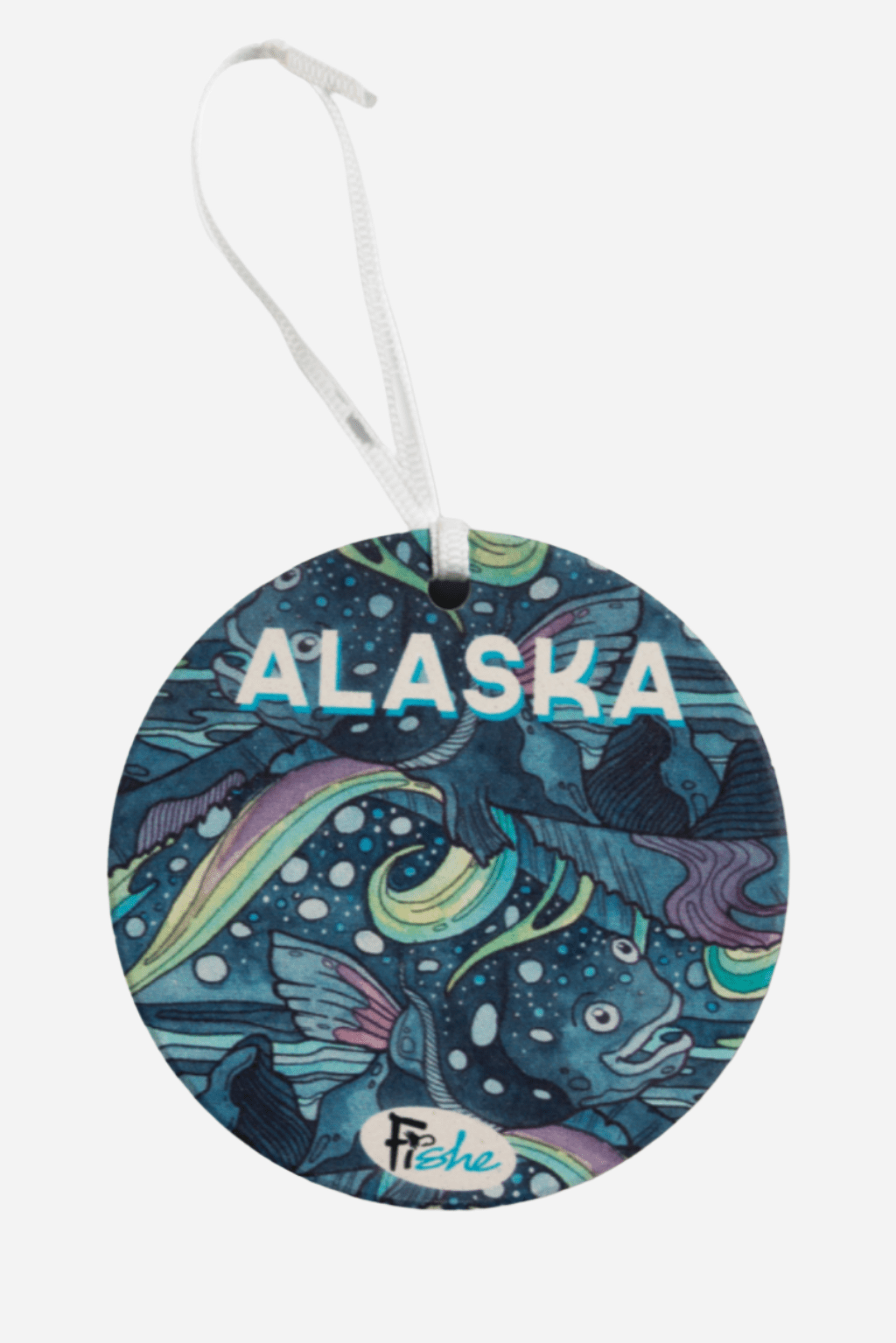 Haliborealis Ceramic Ornament - FisheWear