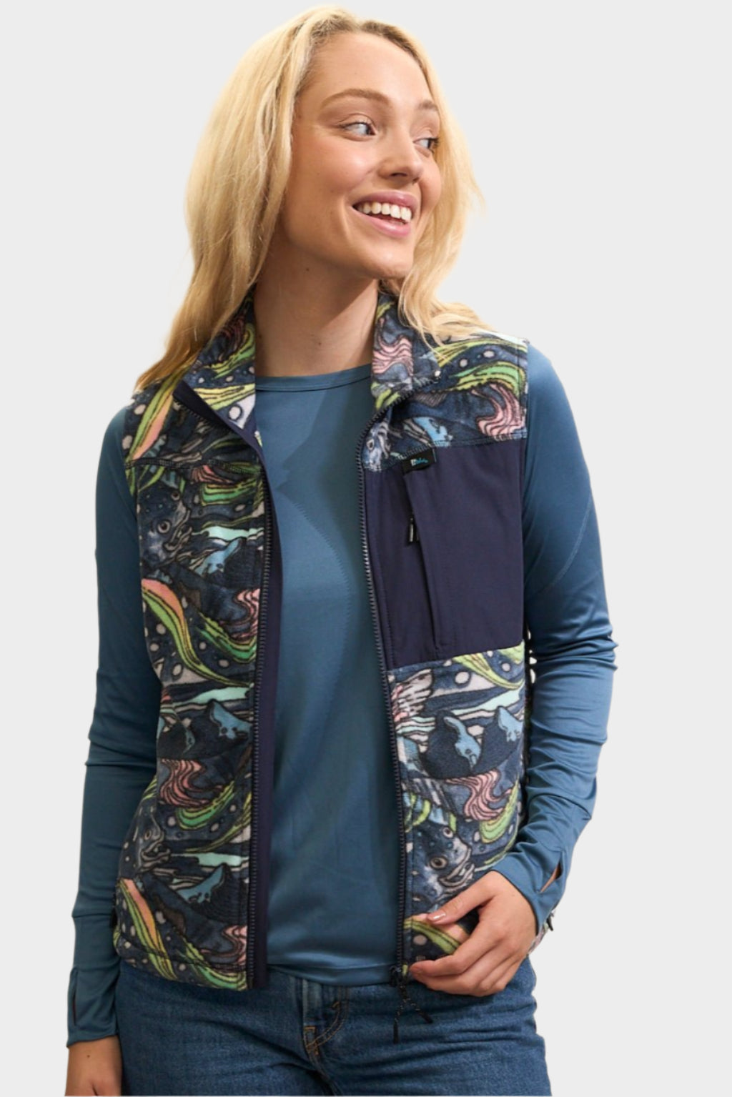 HaliBorealis Fleece Vest - FisheWear