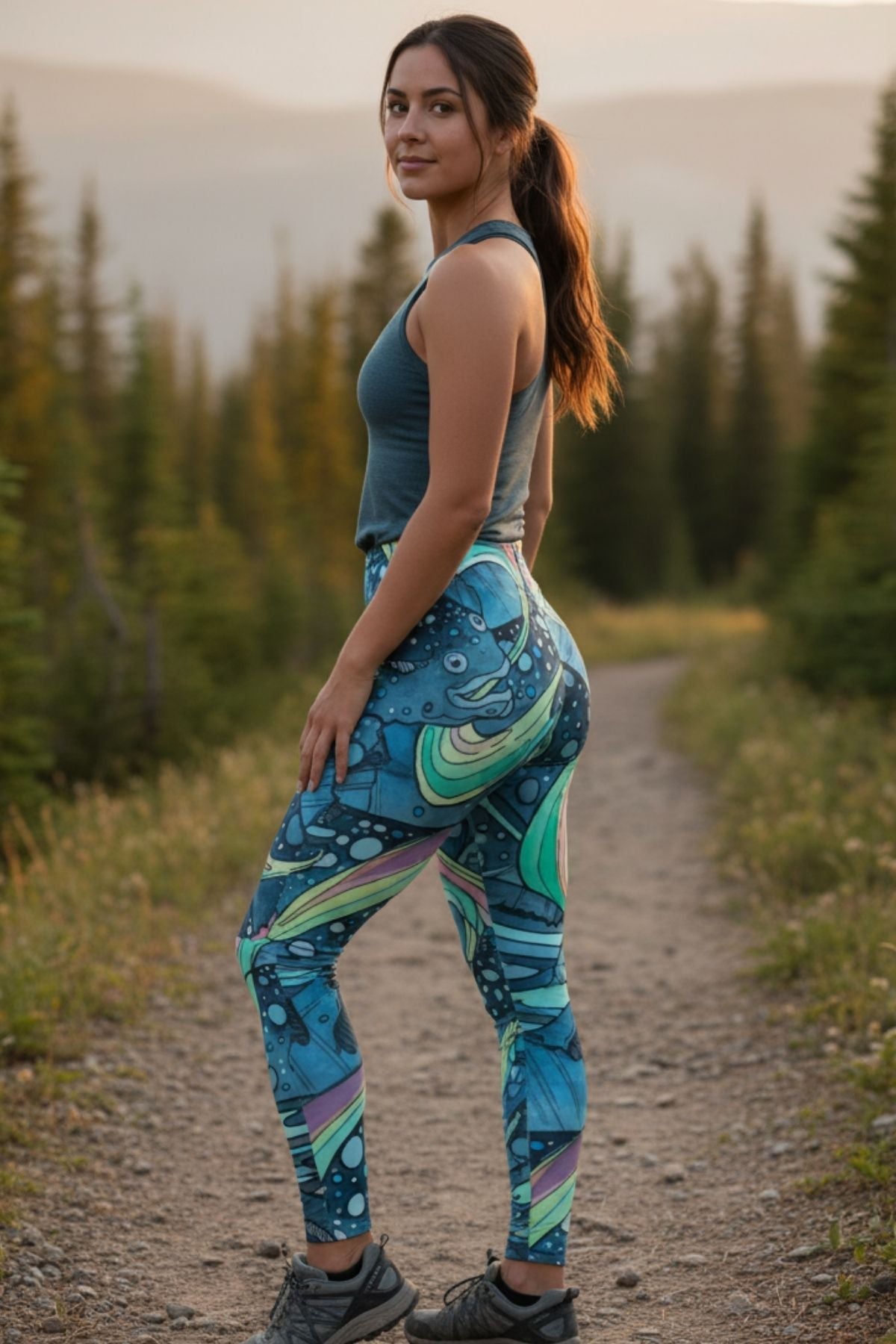 HaliBorealis Signature Leggings - FisheWear
