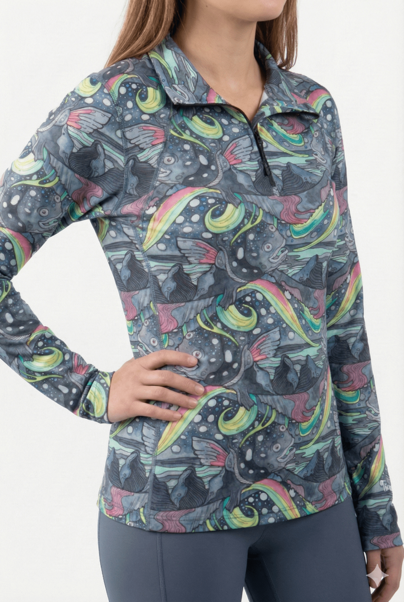 HaliBorealis Thermal 1/4 Zip Top - FisheWear