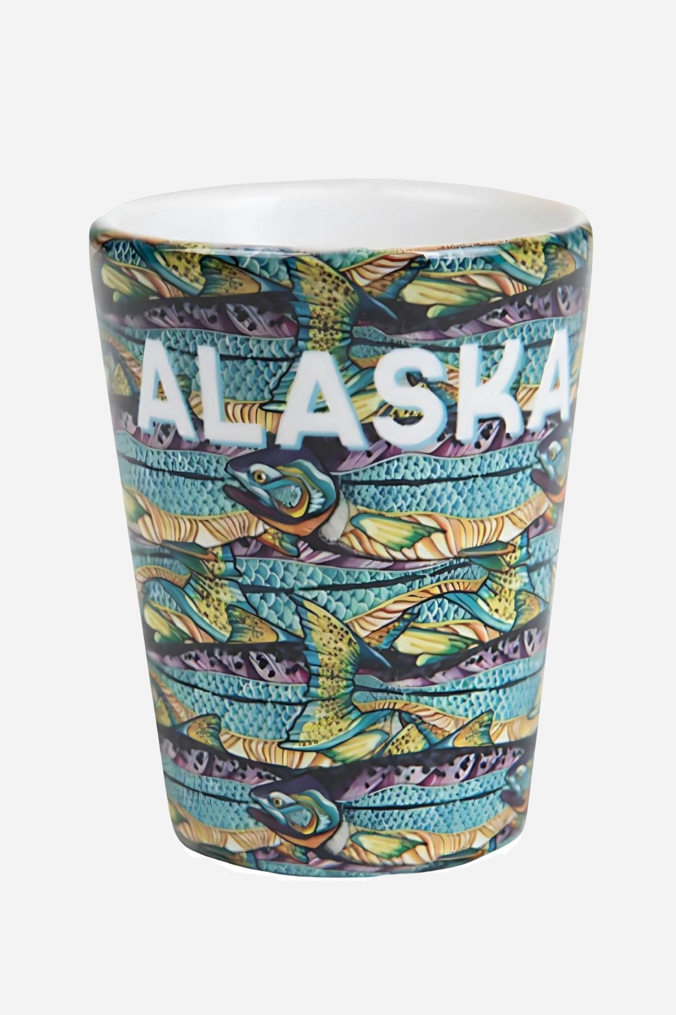 Kaleido King Ceramic Shot Glass - FisheWear