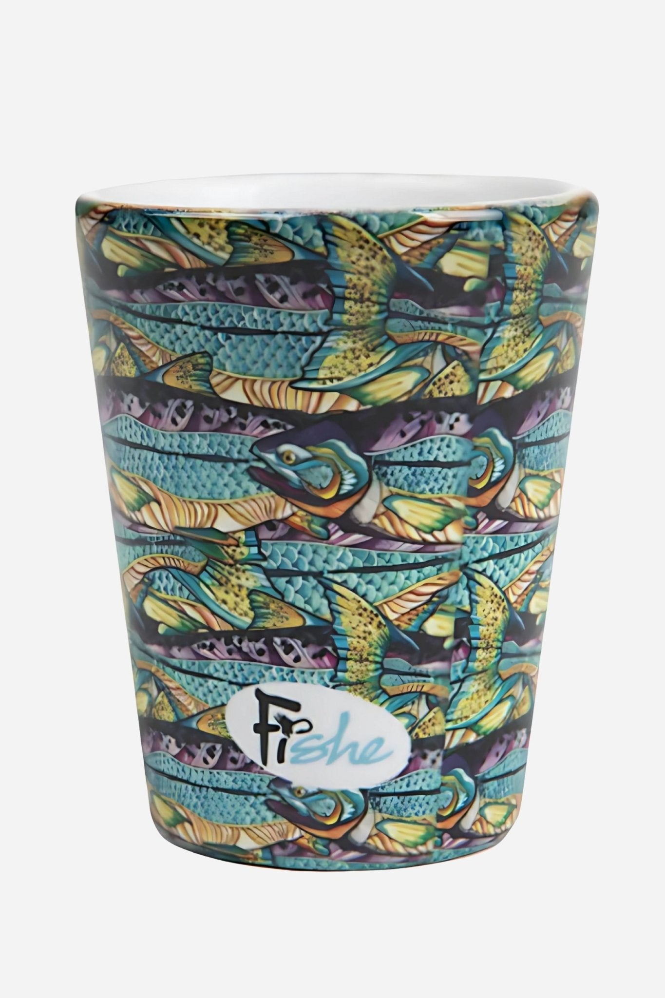 Kaleido King Ceramic Shot Glass - FisheWear