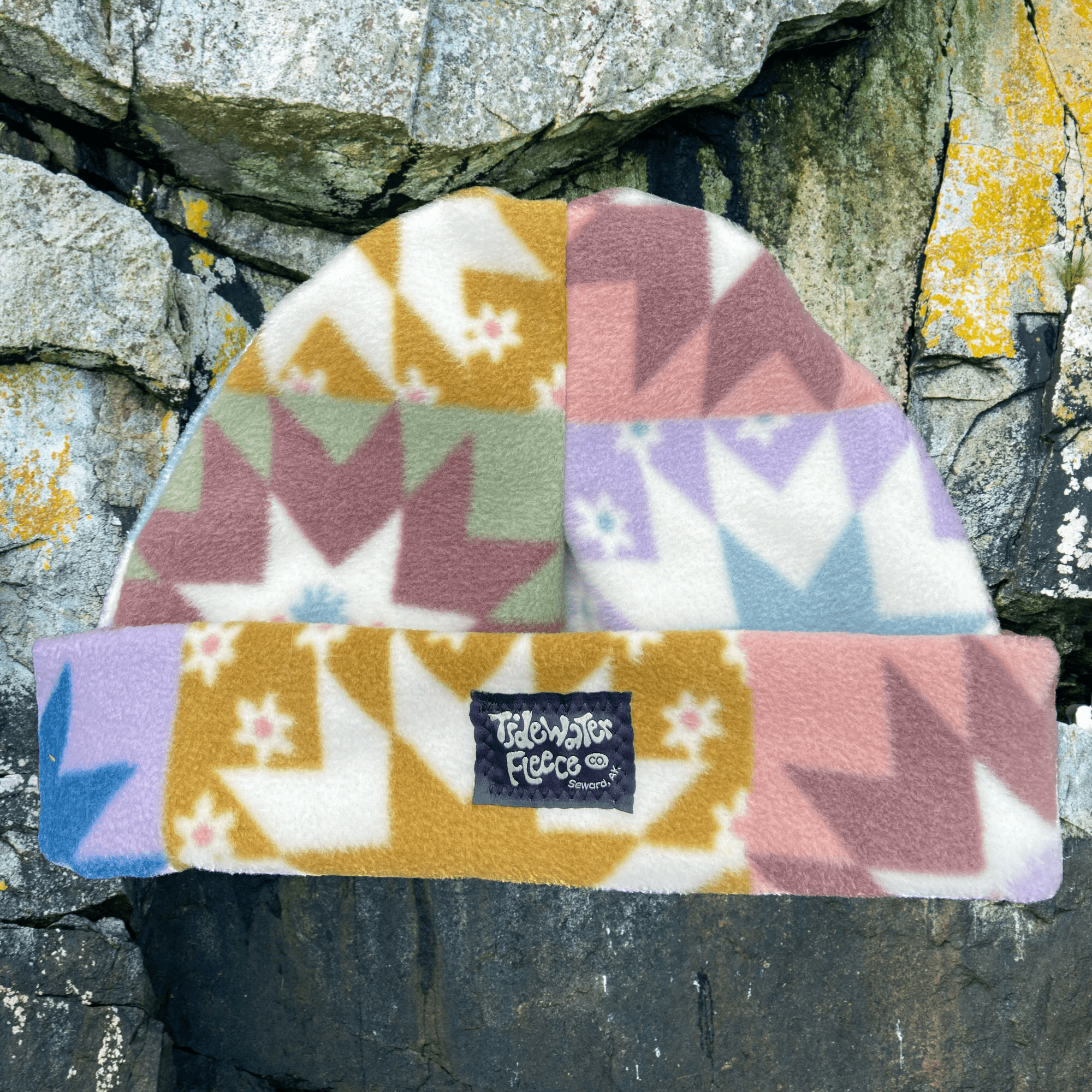 Lil Quilt on the Prairie - Tidewater Fleece Beanie - FisheWear