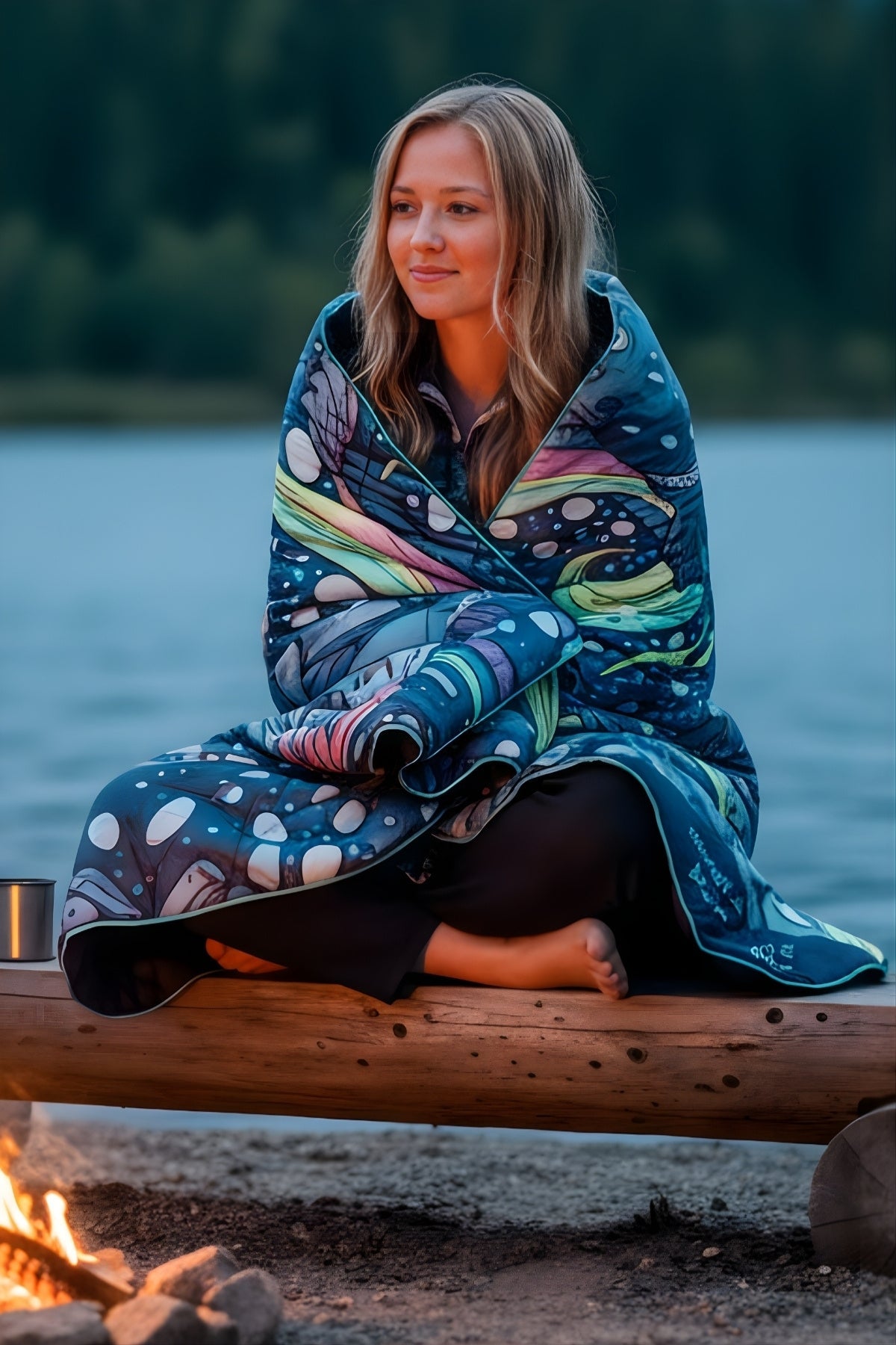 Limited Edition HaliBorealis Fishe x Rumpl Puffy Blanket - FisheWear