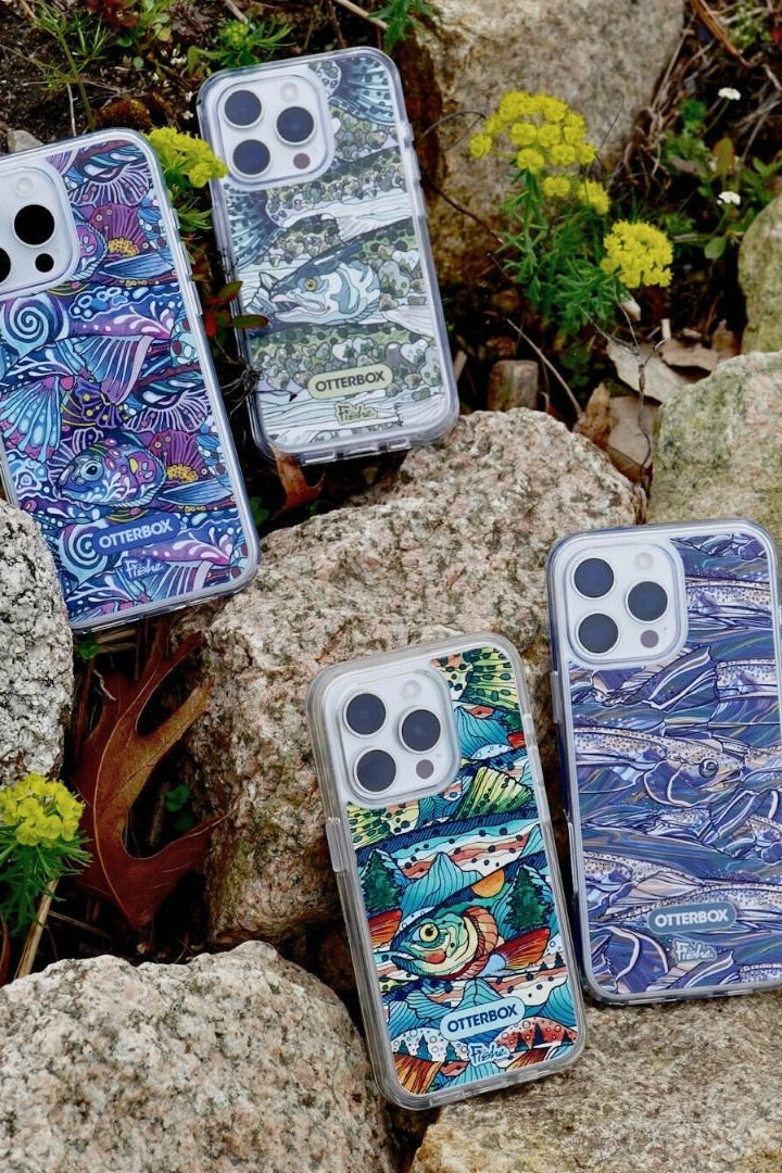 OtterBox Symmetry Series Clear for MagSafe x Fishe Rainbow Ridge Phone Case - FisheWear