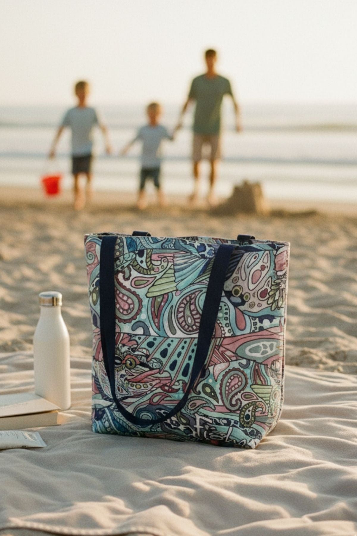 Radiant Redfish Canvas Tote - FisheWear