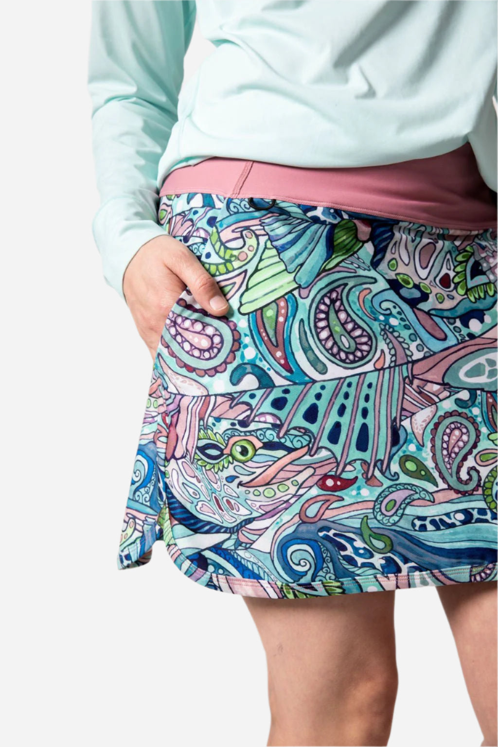 Radiant Redfish Skort - FisheWear
