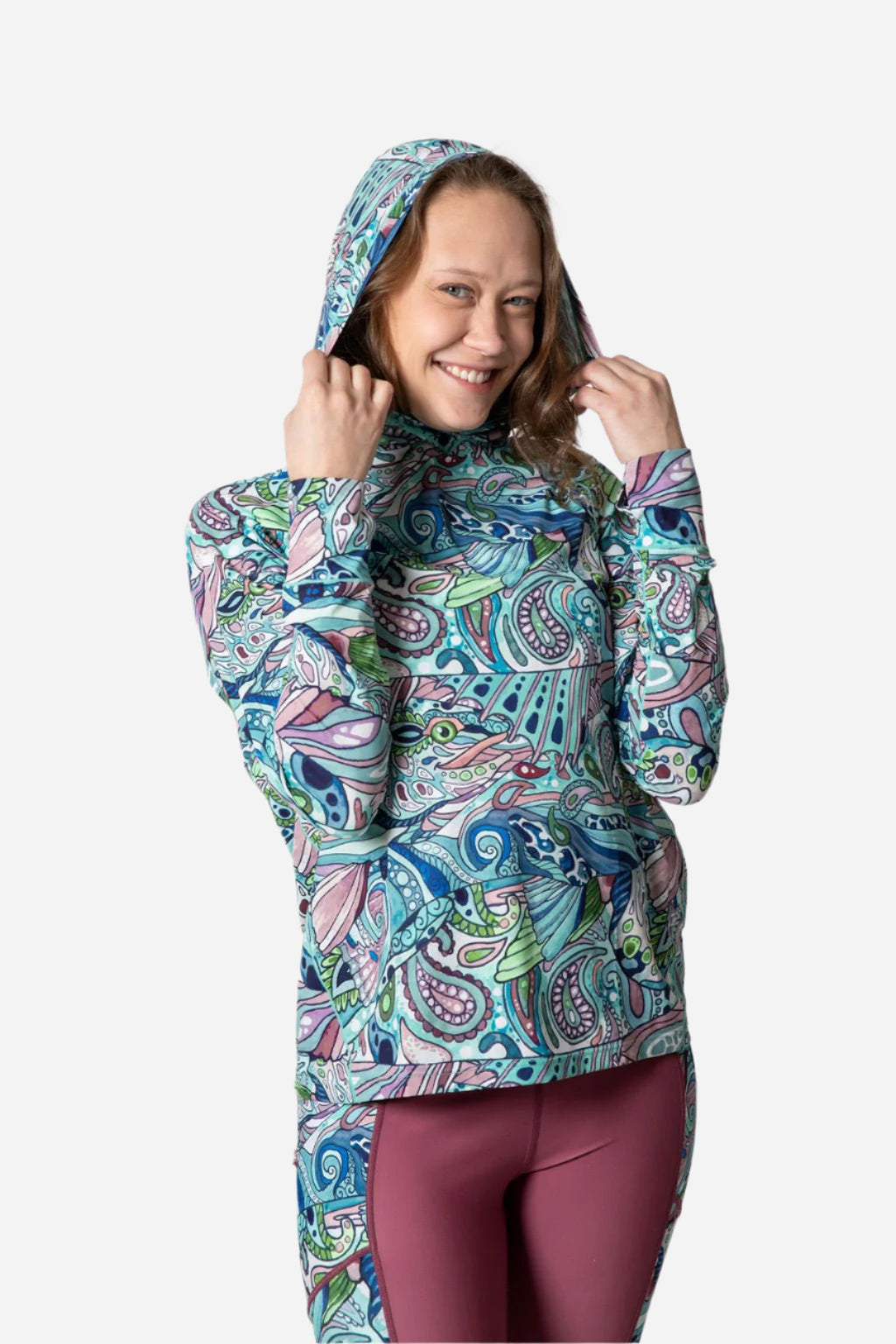 Radiant Redfish Solstice Hooded Sunshirt - FisheWear