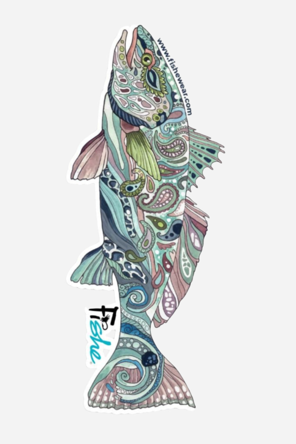 Radiant Redfish Sticker - FisheWear
