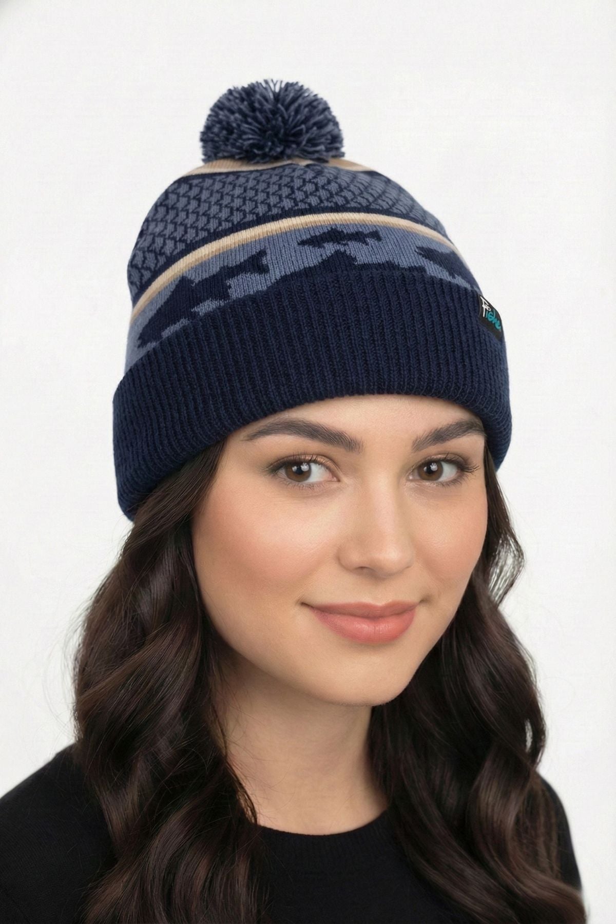 帽子 USUAL THINGS SCRUTINY Jacquard Beanie USUAL THINGS SCRUTINY USUAL THINGS SCRUTINY Jacquard Beanie