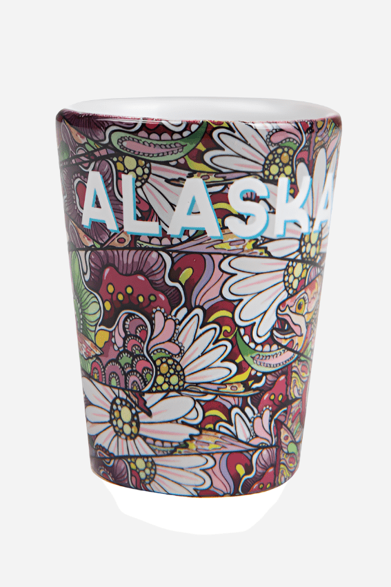 REDtro Salmon Ceramic Shot Glass - FisheWear