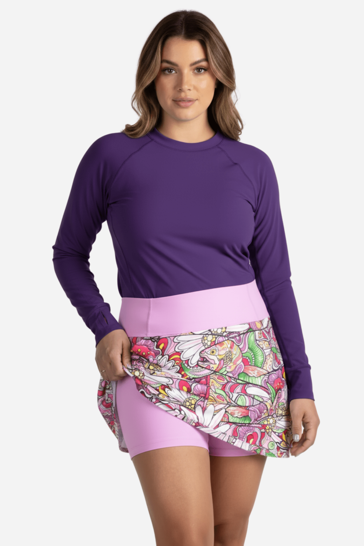 REDtro Salmon Skort - FisheWear