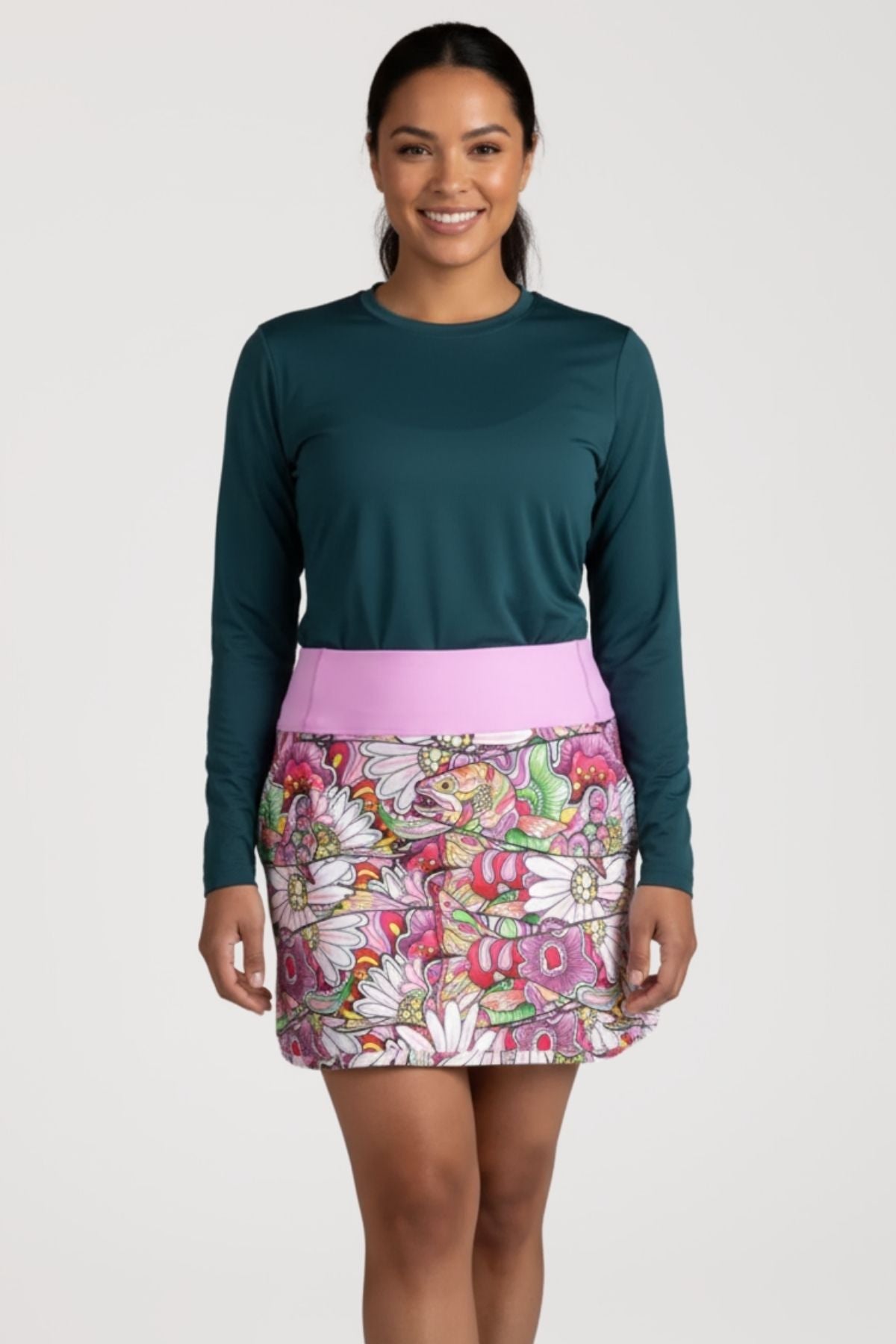 REDtro Salmon Skort - FisheWear