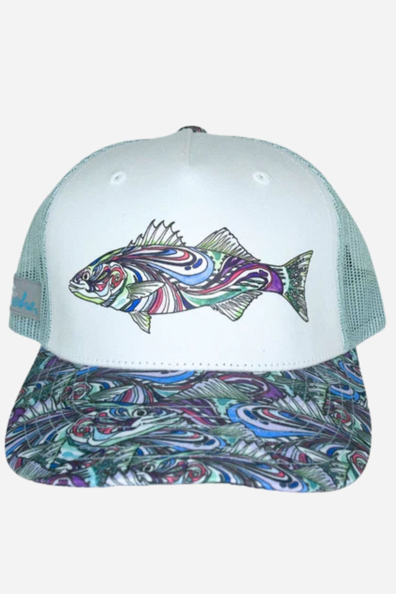 Salty Striper Trucker Hat - FisheWear