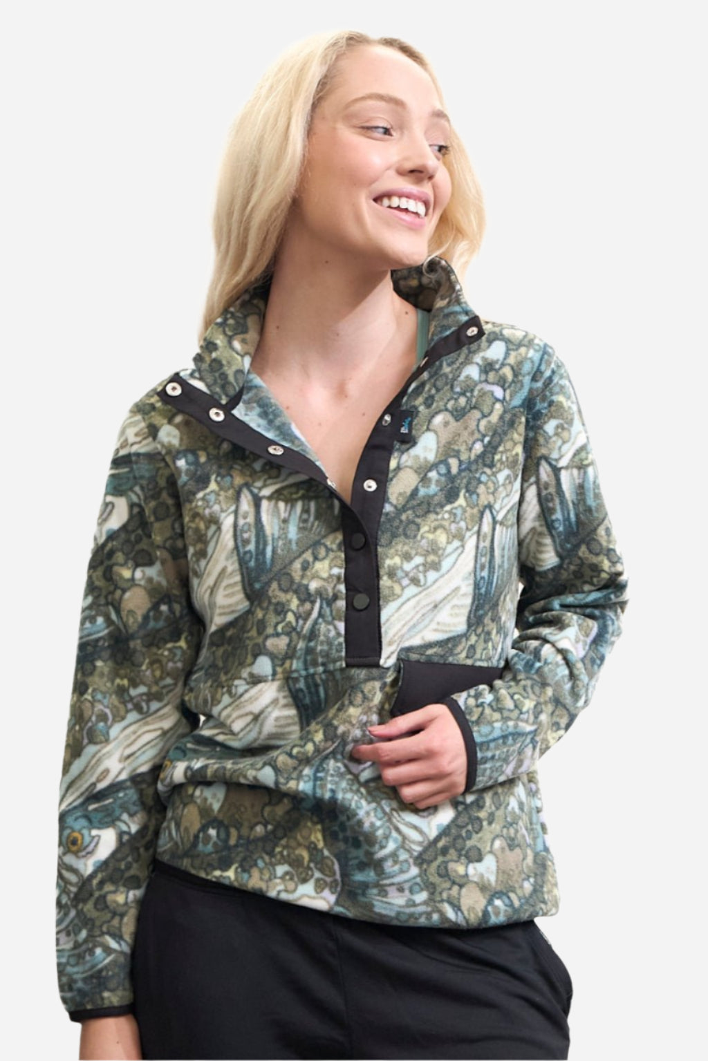 Steel My Heart Riffle Snap Fleece - FisheWear