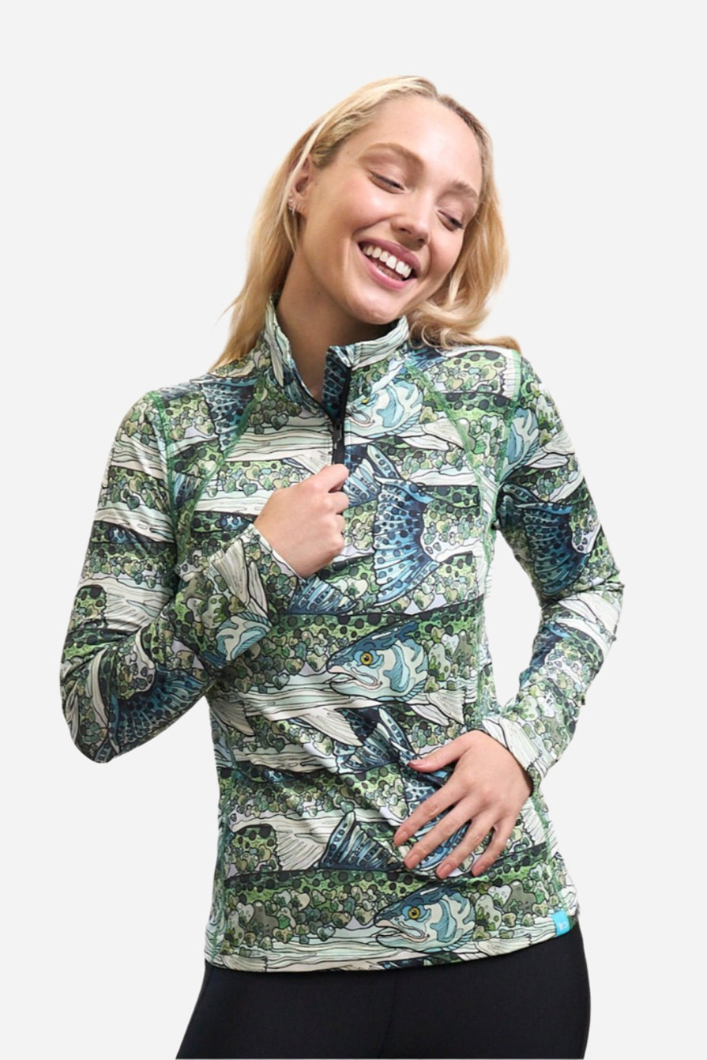 Steel My Heart Thermal 1/4 Zip Top - FisheWear