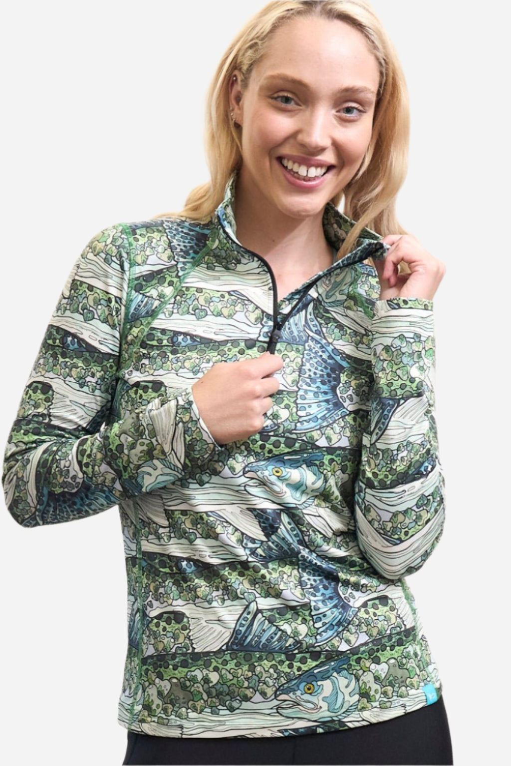 Steel My Heart Thermal 1/4 Zip Top - FisheWear