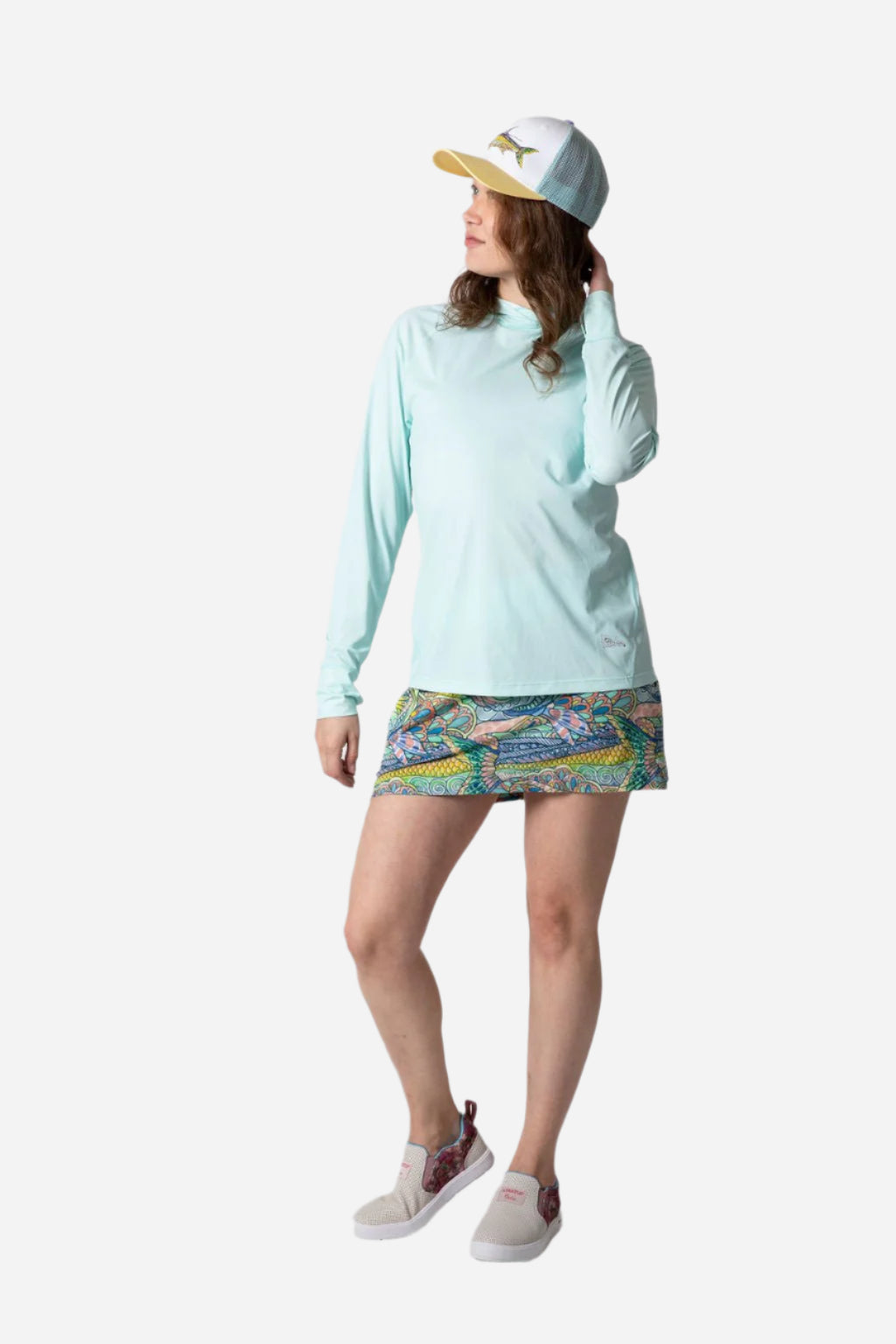 Tropical Tarpon Ravine Skort - FisheWear