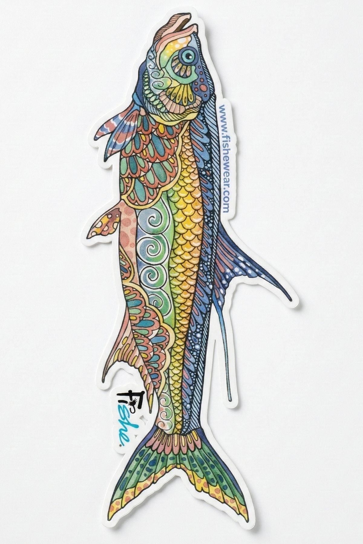 Tropical Tarpon Sticker - FisheWear