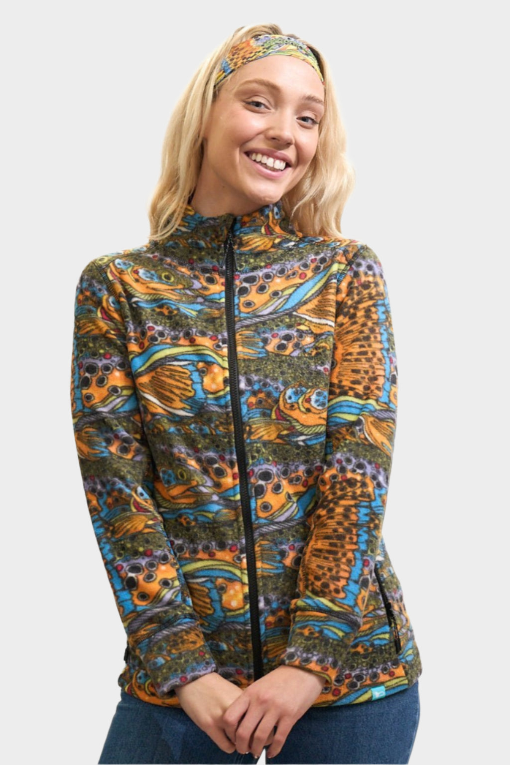 Unbound Brown Fleece Jacket - FisheWear