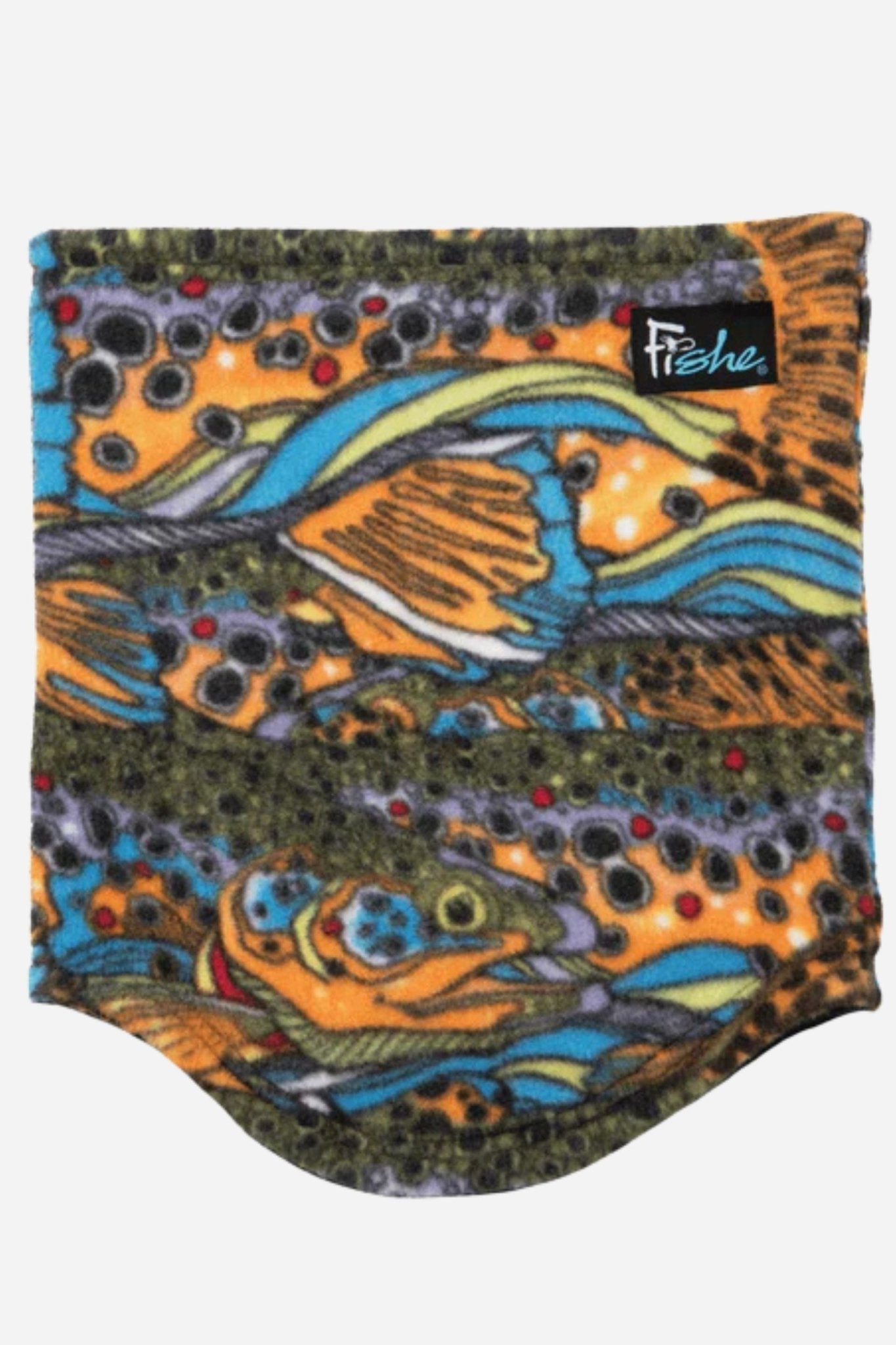 Unbound Brown Reversible Neck Tube - FisheWear